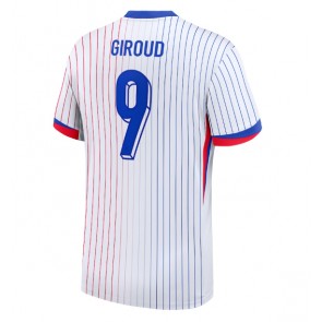 Frankrig Olivier Giroud #9 Udebanetrøje EM 2024 Kort ærmer